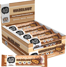 – Hazelnut Protein Bars, 12 X 35G | 99 Calories, High Protein, Low Sugar, High F