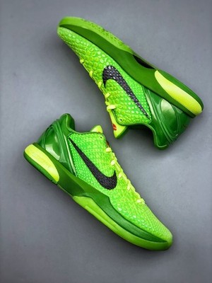 Size 13 - Nike Zoom Kobe 6 Protro Low Grinch for sale online | eBay