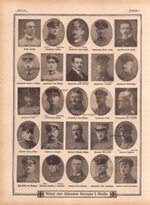 Ritter des Eisernen Kreuzes 1. Klasse - 1WK Milit&auml;r - 1917 ~20x28cm