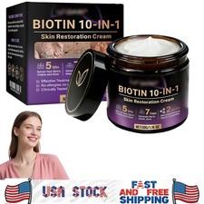 Evolvion Biotin 10-in-1 Skin Restoration Cream, 2026 New Skin Treatment Cream