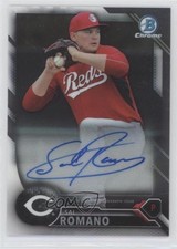 2016 Bowman Chrome Prospect Sal Romano #CPA-SR Auto sh7