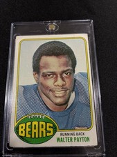 Topps 1976 Topps Walter Payton Rookie #148 Chicago Bears Football Card. rookie card picture