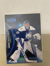 2021-22 Skybox NHL Metal Universe Blue Spectrum Andrei Vasilevskiy #131 Tampa