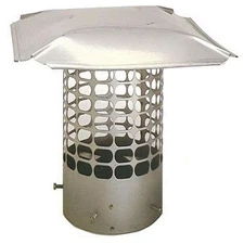 12 In. round Adjustable Forever Damper Chimney Cap