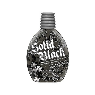 Millennium SOLID BLACK 100X Dark Tanning Lotion 13.5 oz