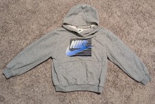 NIKE Boys Size 7 Hoodie Sweatshirt VGUC