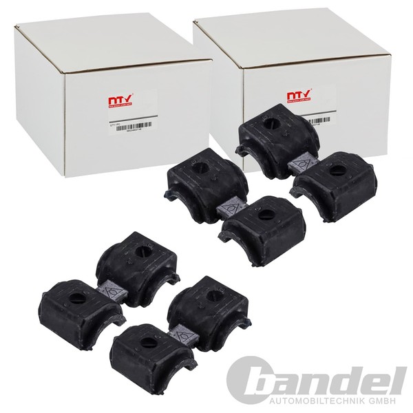 2X NTY Stabilager Buchse Innen Vorne Passend FüR CitroËN C5 Peugeot 407 508-image