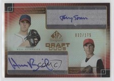 2004 SP Prospects Draft Duos /175 Jeremy Sowers Homer Bailey Rookie Auto RC 10pr