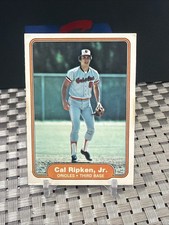 Fleer 1982 Cal Ripken Jr #176 Baltimore Orioles Baseball Card Rookie HOF