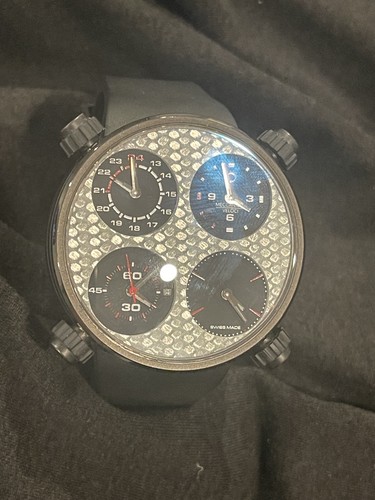 Meccaniche Veloci Quattro Valvole 48 - Black / Titanium Fiber automatic watch