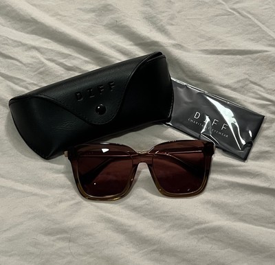 Diff Eyewear Bella Sunglasses In Clayton / Brown Non-Polarized
