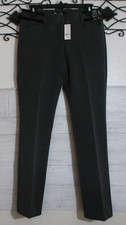 New York  Company Women's Dress Pants Size 2 Gray Straight Leg