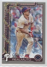 2025 Topps Holiday Holiday Silver Glitter JT Realmuto #H33 1i3j