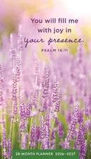 Psalms Floral 28-Month Inspirational Pocket Planner 2026-2027, 2-Year Calendar