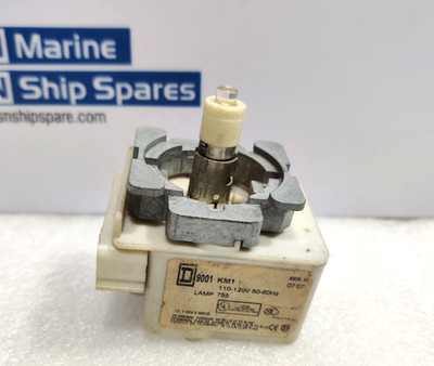 Square D 9001 KM1 Pilotlicht 110-120V 50/60Hz Lampe: 755 Ser.H