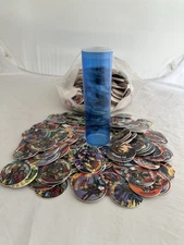 Vintage SkyCaps 1993 Jim Lee Pogs 50 Count Random & 6” Pog Tube Brand New