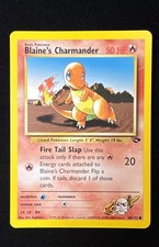 Blaine's Charmander - Gym Challenge - 60/132 - Pokemon TCG - HP on eBay