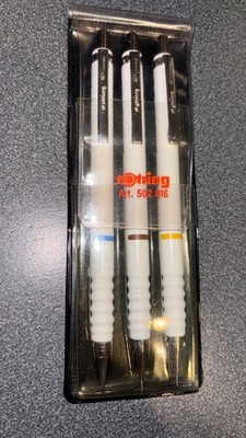 Rotring Art. 502 016 Tikky Mechanical Pencil Set (0.3mm, 0.5mm and 0.7mm)