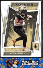 Alvin Kamara 2022 Panini Rookies & Stars #71 New Orleans Saints Football