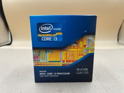Intel Core i3-2105 2C/4T 3.10GHz,3MB Cache CPU Processor Socket LGA1155