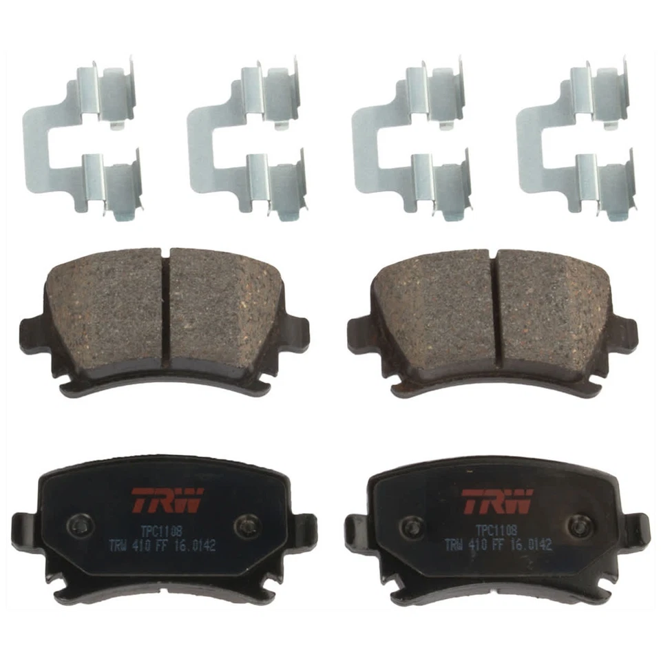TRW KIT-062924-110 Brake Disc and Pad Kits 2-Wheel Set Rear for VW Sedan Tiguan - Image 3 of 4
