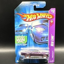 Hot Wheels 2006 Red Line 1968 Chevy Nova Purple 3/5 098/223 Diecast 1:64 NIB