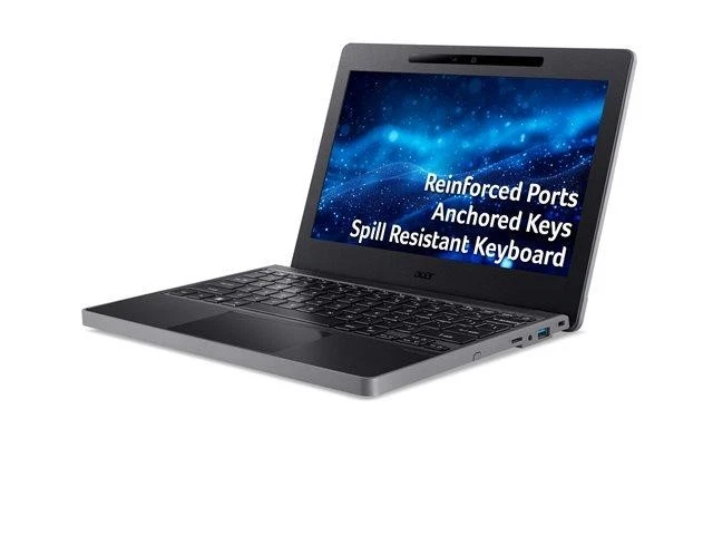 Acer TravelMate B3 11.6" Laptop Intel N100 4GB RAM 128GB UFS SSD Windows 11 Pro - Image 4 of 4