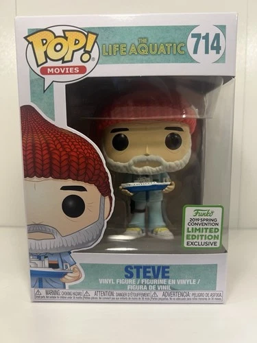 Funko Pop Movies: The Life Aquatic - Steve  2019 Spring Convention #714