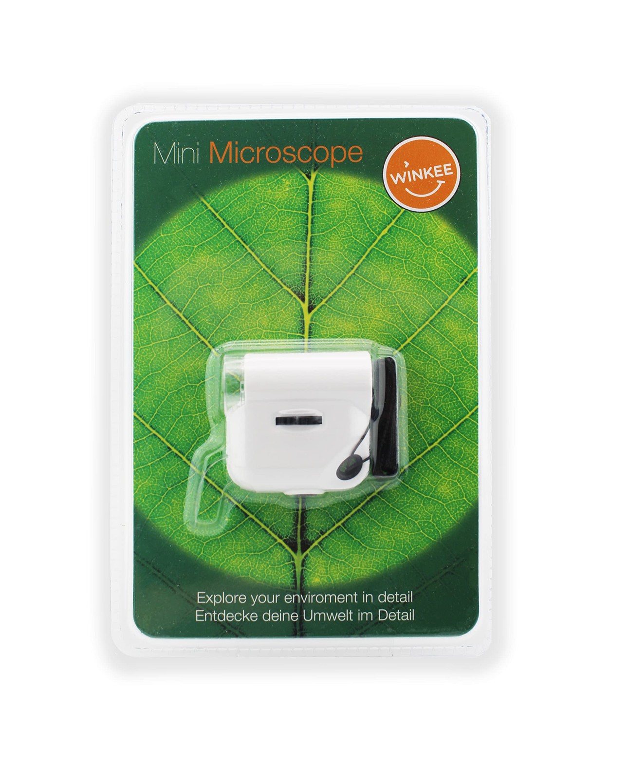 Мини-микроскоп со световым микроскопом Микроскоп Микроскоп Легкий Маленький Микроскоп