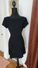 Vintage 90s Little Black Dress By Brioche California Womens Small