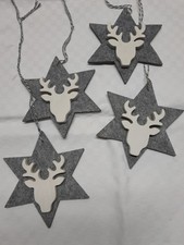 Restposten, Filzsterne Weihnachten Deko Weihnachtsdeko, Handarbeit Neu