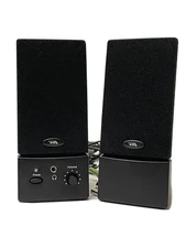 Cyber Acoustics CA-2016 USB Powered Computer Speakers 2.0 w/ 3.5mm Audio - New