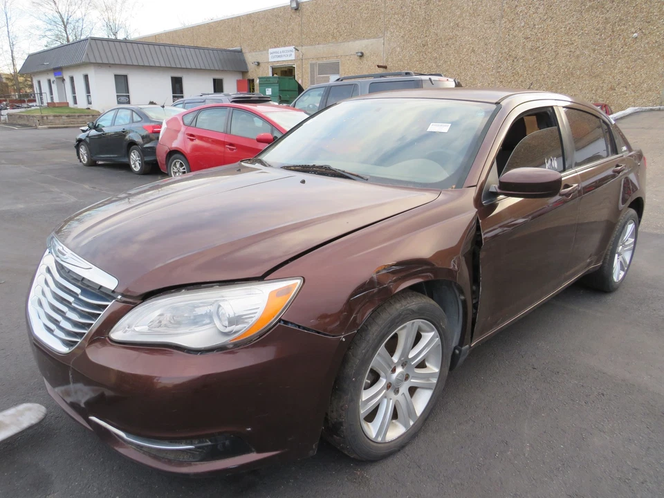 2013 CHRYSLER 200 RIGHT SIDE MIRROR POWER DEEP AUBURN PEARL PEP - Image 2 of 4