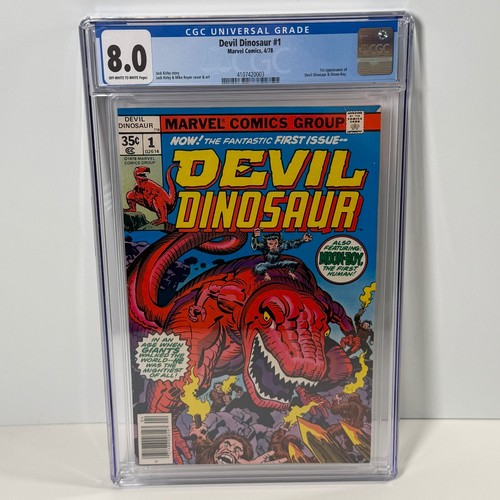 Devil Dinosaur #1 CGC 8.0 1st Appearance Marvel Comics 1978