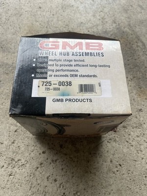 Genuine GMB Wheel Bearing and Hub Assembly 725-0038