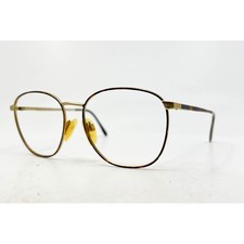 Fratelli Lozza Eyeglasses Women Gold Tortoise Endeavor Italy 55-18-140