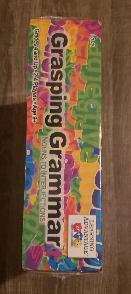 Grasping Grammar Nouns to Interjections! Learning Advantage Board Game New - Image 4 of 4