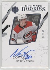2017-18 Ultimate Collection Rookies 118/399 Martin Necas #59 Auto 04f2