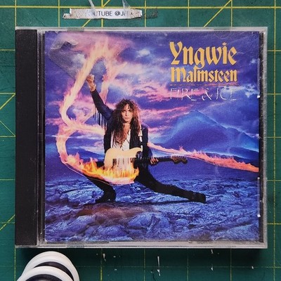 Used Audio Music CD Yngwie Malmsteen Fire And Ice Album Elektra Records 1992