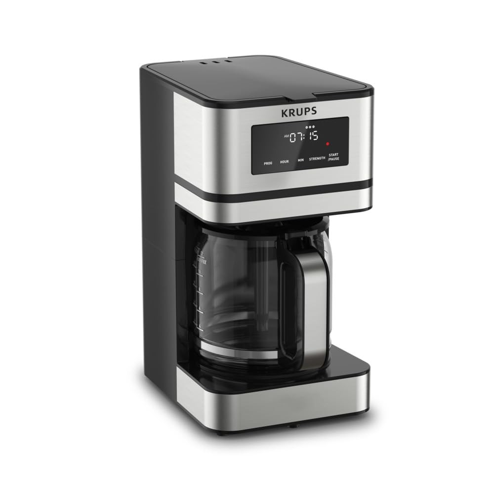 With Glass Carafe And Digital Display