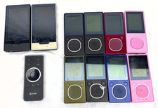 LOT OF 11 Microsoft Zune MP3 Players 1x 1395 1x 1402 5x 1124 3x 1125