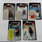 Vintage Kenner Vintage Star Wars Jabba’s Henchman Set/5 Cardbacks Weequay Etc ..