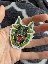 Jurassic Park Dinosaur Sticker Vinyl Decal T-Rex Movie Film Fan Art