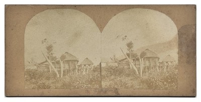 Philippines Indochine Asien C1860 Stereo Foto Vintage Albumin §Fn4 Originalprint