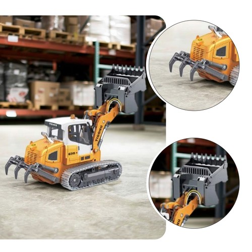 1:50 RC Electric Lifting Tracked Loader LR636 2.4G Construction Vehicle RTR NeKS - Picture 5 of 12