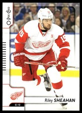 2017-18 O-Pee-Chee #147 Riley Sheahan Detroit Red Wings Hockey Card