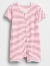 NWT Baby Gap Girls Shorty One-Piece First Favorites pajamas romper set 3-6M