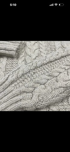 Vintage Polo Ralph Lauren Sweater Hemp Fisherman Roll Neck Cable Knit Size LT/GL by Ralph Lauren, $65 - Photo 6