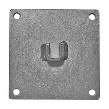 STAFFA PER MOTORE TUBOLARE PER TAPPARELLA MODELLO QUADRO 100X100 ATTACC 10X10 MM