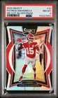 2024 PANINI SELECT DIE-CUT SILVER PRIZM #33 PATRICK MAHOMES II PSA 8